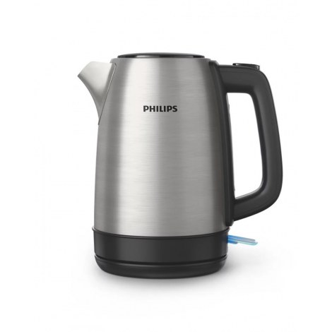 Philips | Daily Collection Kettle | HD9350/90 | Electric | 2200 W | 1.7 L | Stainless steel | 360° rotational base | Stainless s - 2